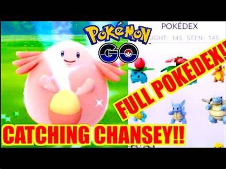 How to get chansey in pokemon go
