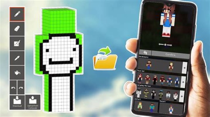 How to get custom skins in minecraft pe