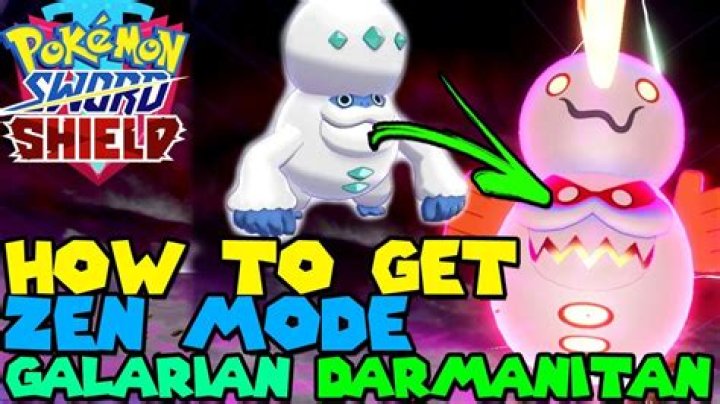 How to get darmanitan zen mode pokemon go