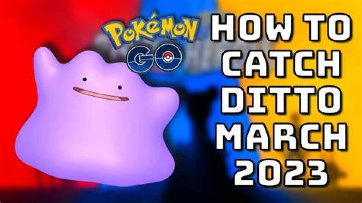 How to get ditto pokemon go
