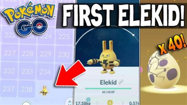 How to get elekid in pokemon go