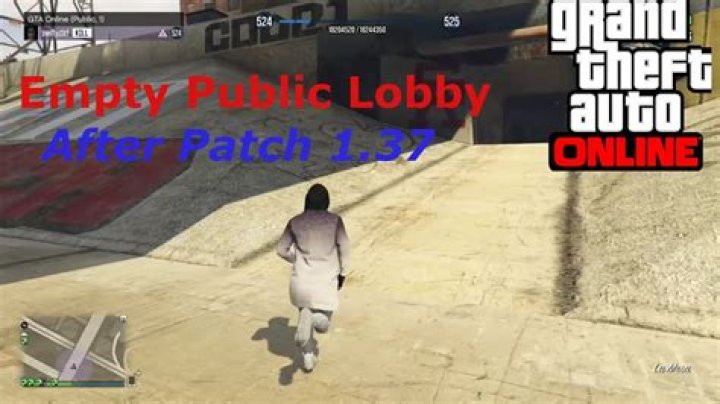 How to get empty lobby gta 5