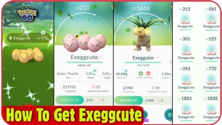 How to get exeggcute in pokemon go