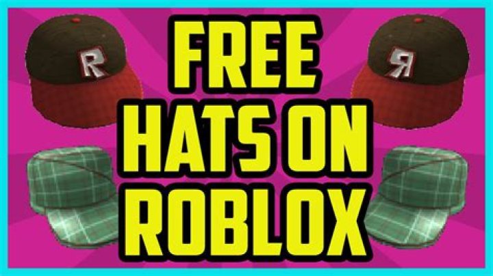How to get free hats on roblox 2016
