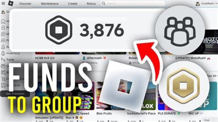 How to get group funds in roblox 2021