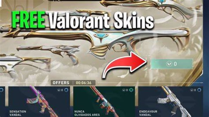 How to get gun skins in valorant