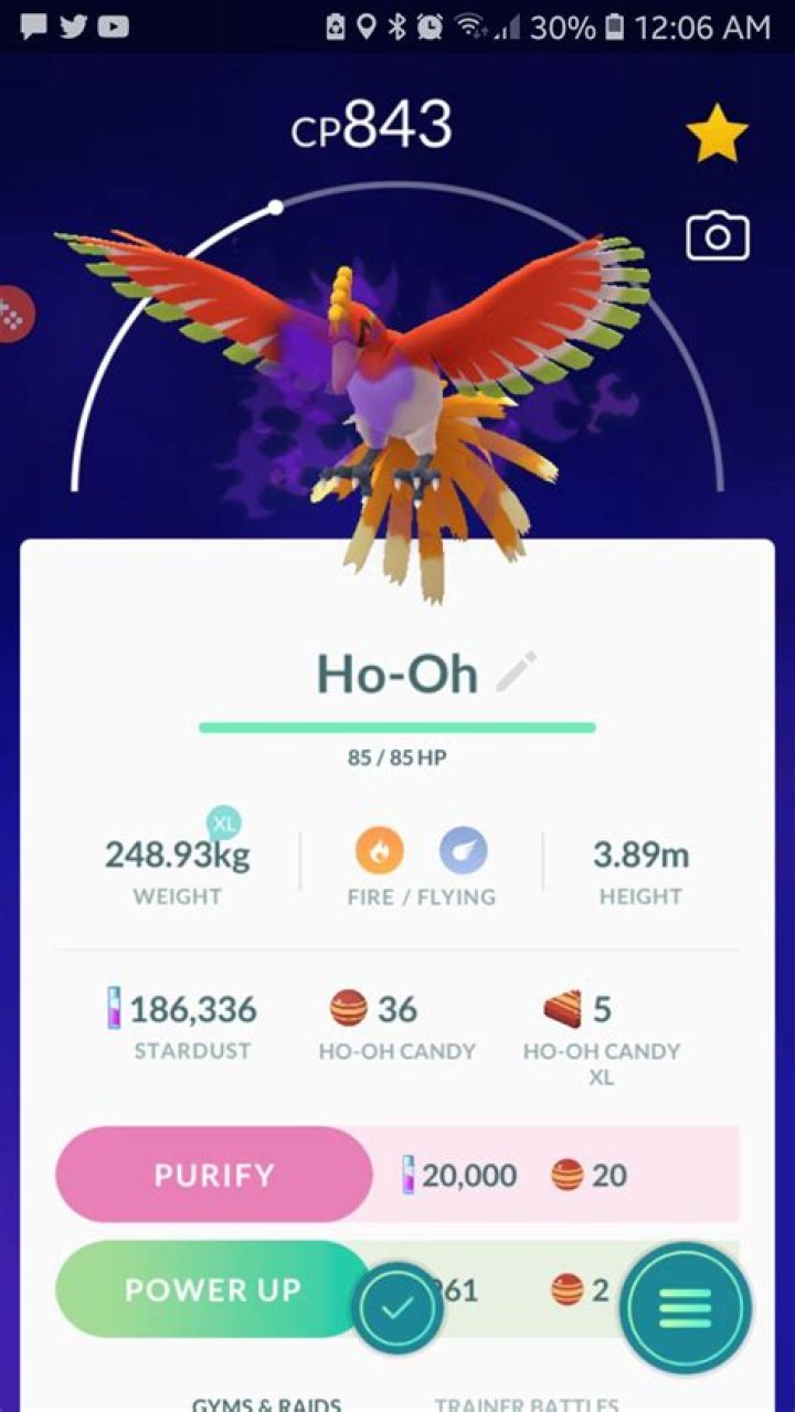 How to get ho oh pokemon go