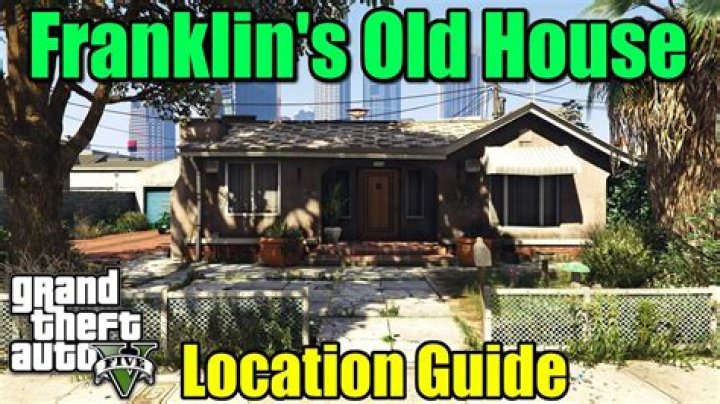 How to get in franklin’s house gta online