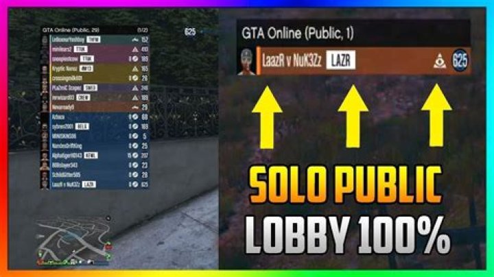 How to get in private public lobby gta 5