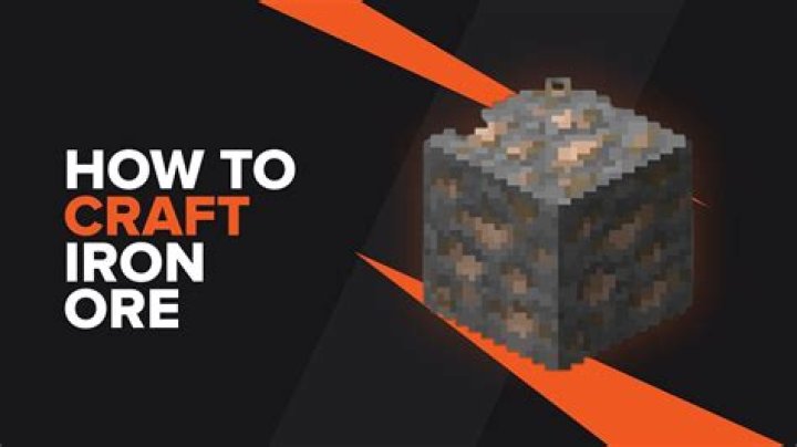 How to get iron from iron ore minecraft