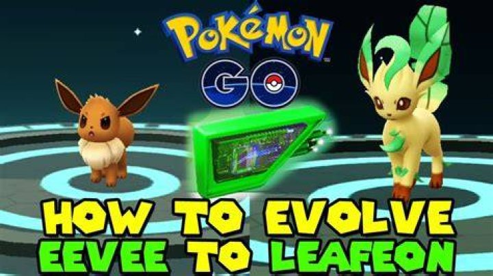 How to get leafeon on pokemon go