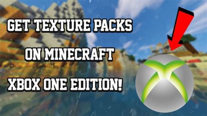 How to get minecraft texture packs on xbox