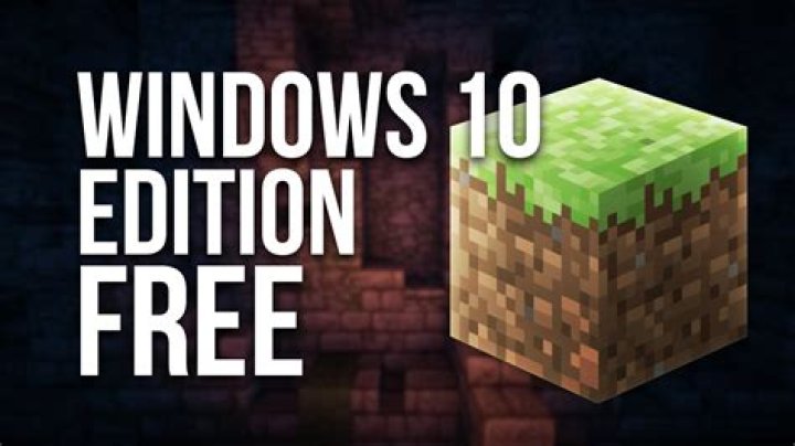 How to get minecraft windows 10 for free
