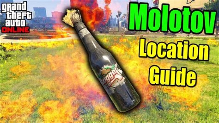 How to get molotov in gta 5 online