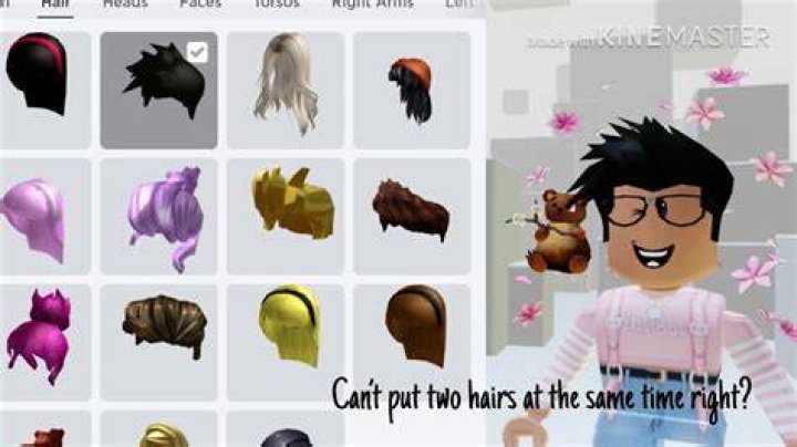 How to get multiple hairs on roblox mobile