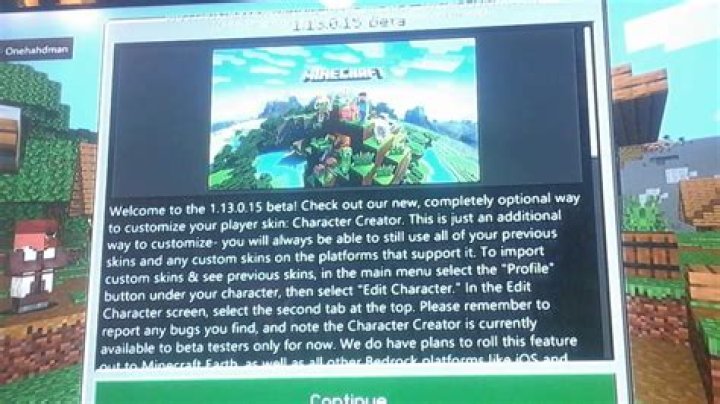 How to get off minecraft beta xbox one