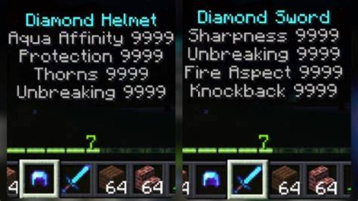 How to get op enchants in minecraft bedrock
