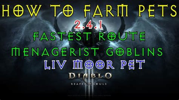 How to get pets in diablo 3 reaper of souls