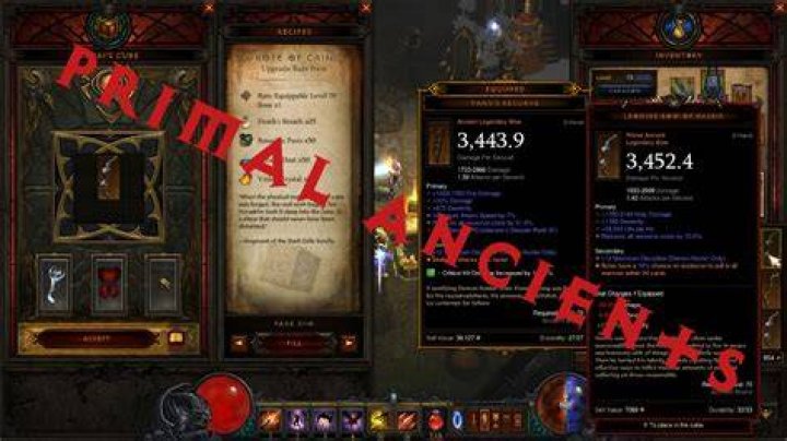 How to get primal items diablo 3