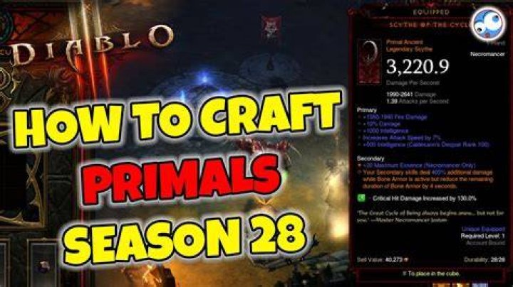 How to get primals diablo 3