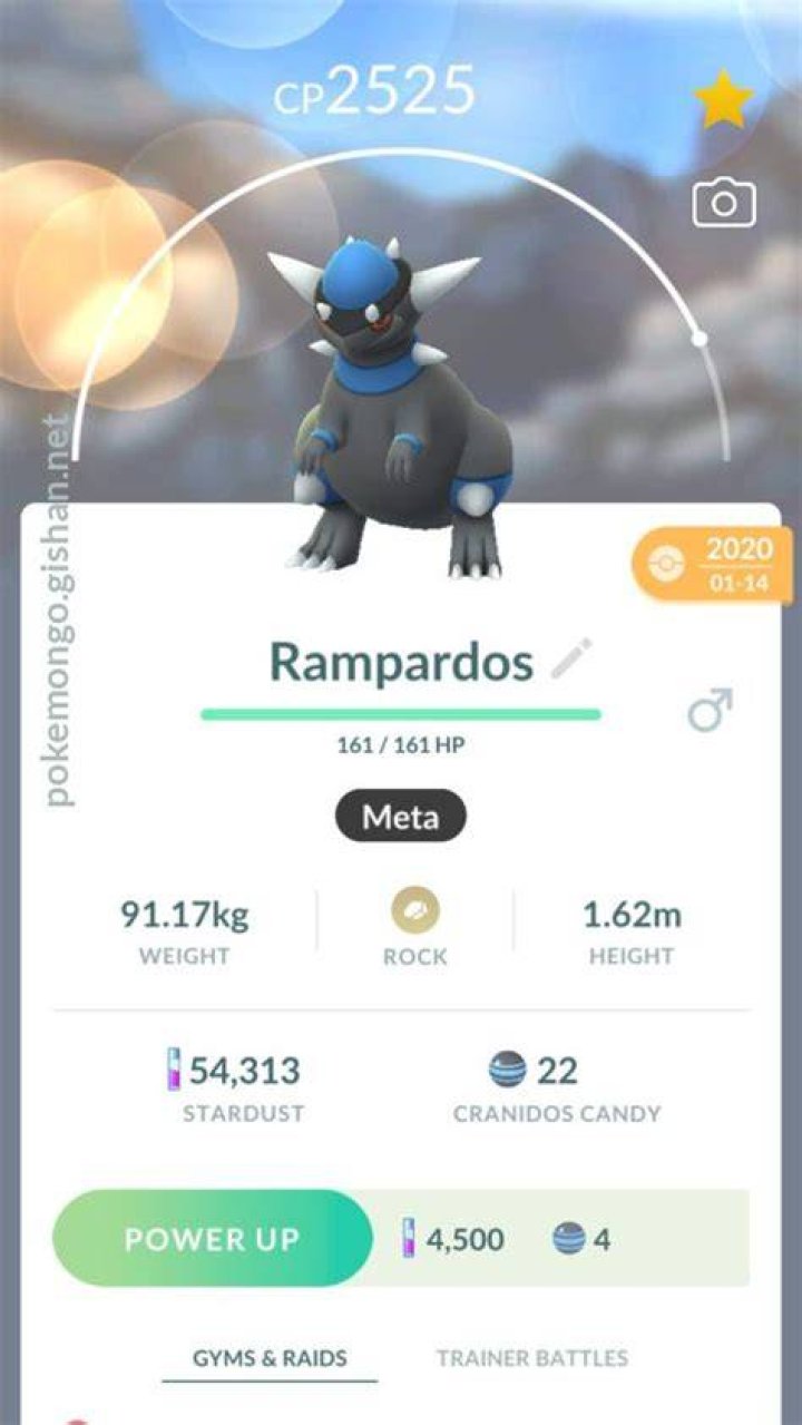 How to get rampardos pokemon go