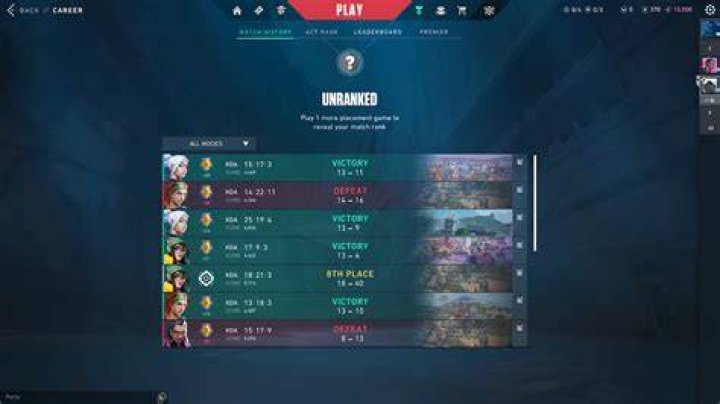 How to get ranked in valorant