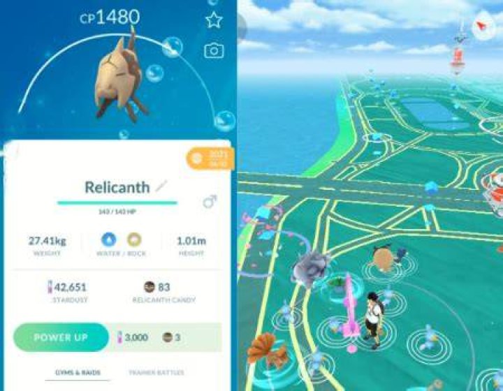 How to get relicanth pokemon go
