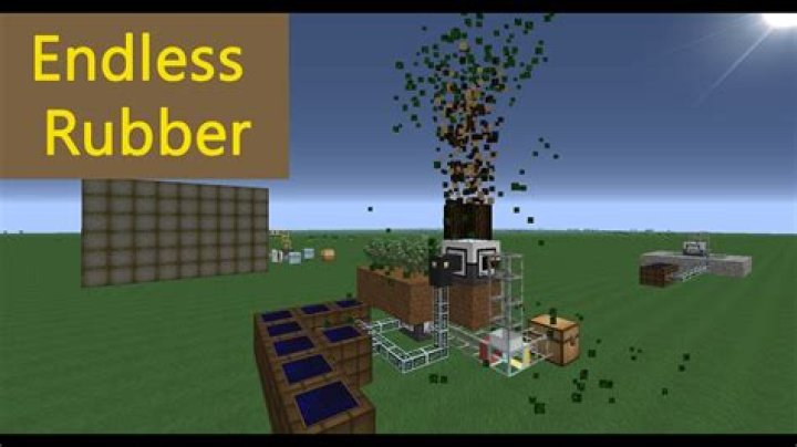 How to get rubber from rubber tree minecraft