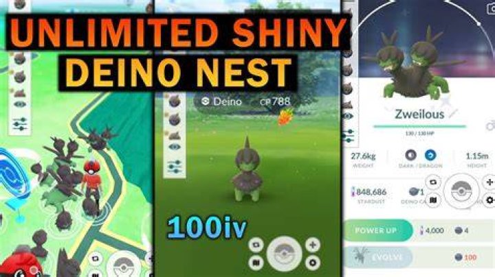 How to get shiny deino pokemon go