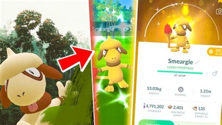 How to get shiny smeargle in pokemon go