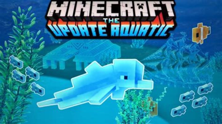 How to get the aquatic update in minecraft