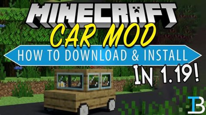 How to get the car mod in minecraft