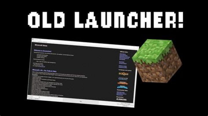 How to get the old minecraft launcher back
