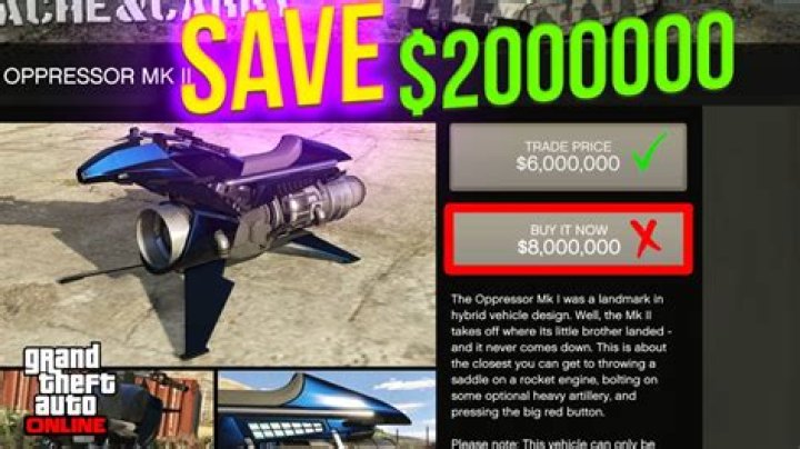 How to get the oppressor in gta 5 online