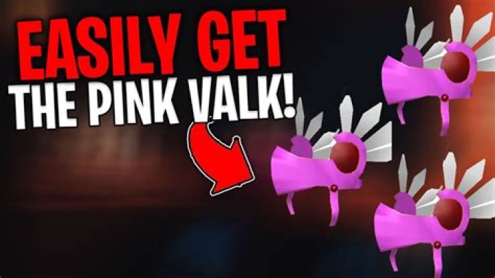 How to get the pink valk in roblox