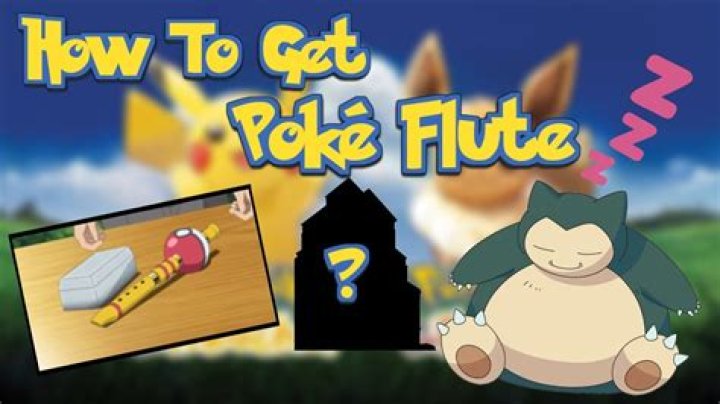 How to get the pokeflute in pokemon let’s go pikachu