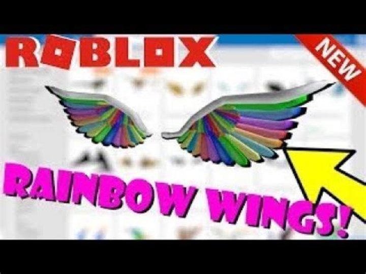 How to get the rainbow wings in roblox