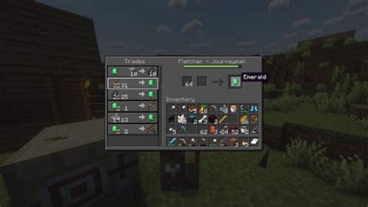 How to get the stick trade in minecraft