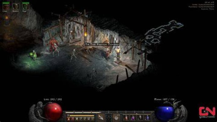 How to get to frozen tundra diablo 2