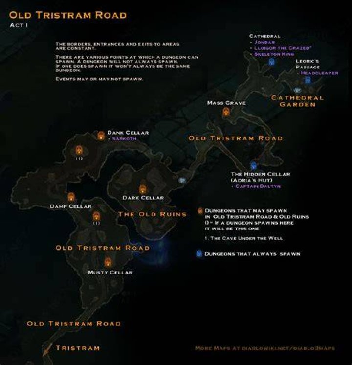 How to get to old tristram diablo 3