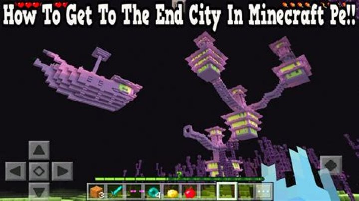How to get to the end minecraft pe