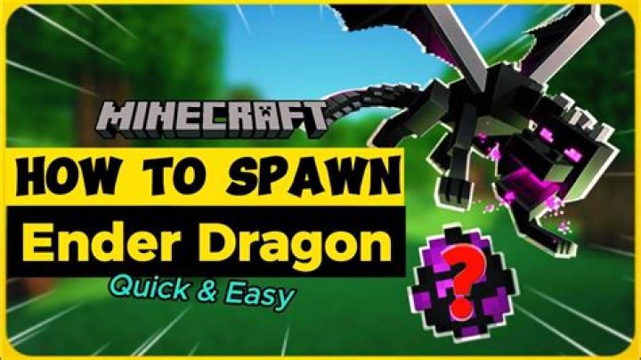 How to get to the enderdragon in minecraft