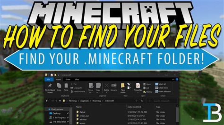 How to get to your .minecraft folder
