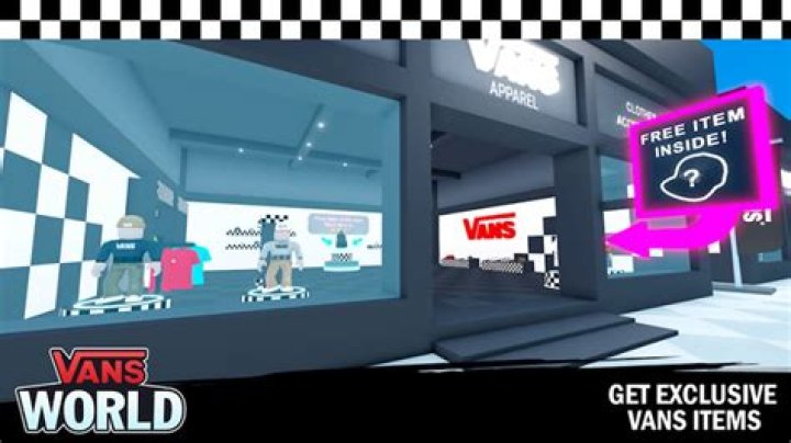 How to get vans items roblox