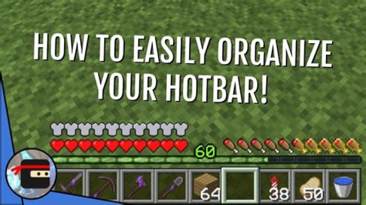 How to get your hotbar back on minecraft