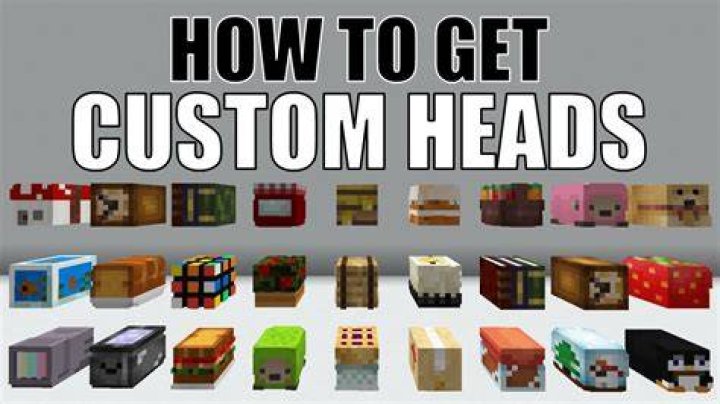 How to get your own head in minecraft