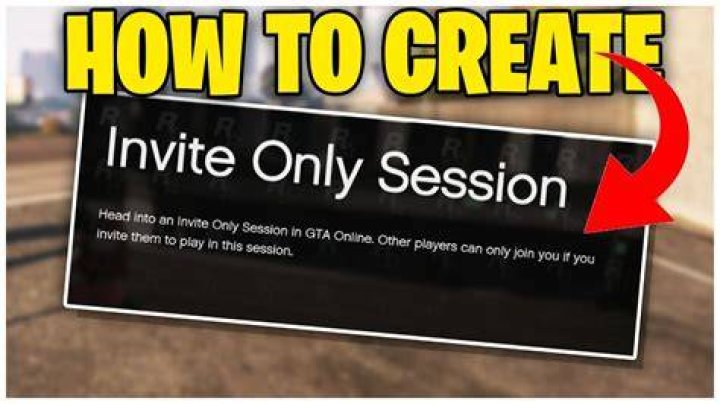 How to get your own session in gta 5 ps4