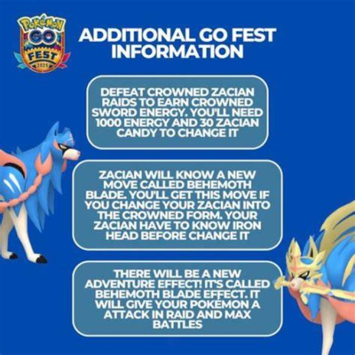 How to get zacian in pokemon go