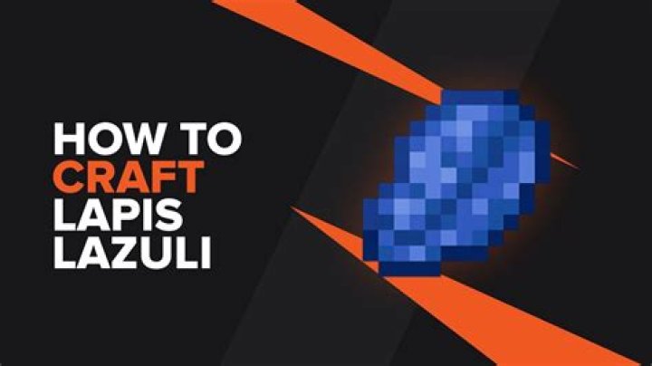 How to give yourself lapis lazuli in minecraft
