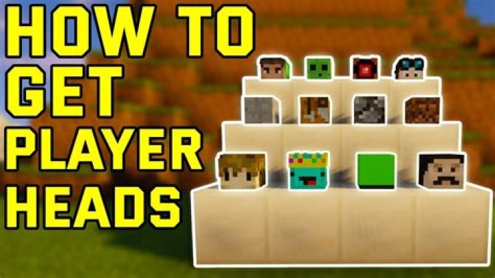 How to give yourself someone’s head in minecraft